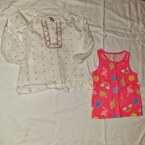Bundle of Two girls tops Sz 2T